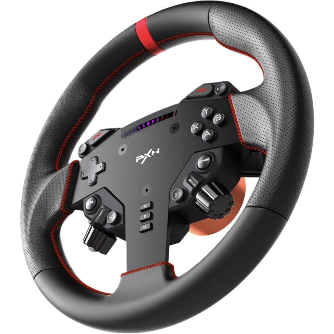 PXN WAS Gaming Steering Wheel — 280mm Precision Racing Wheel