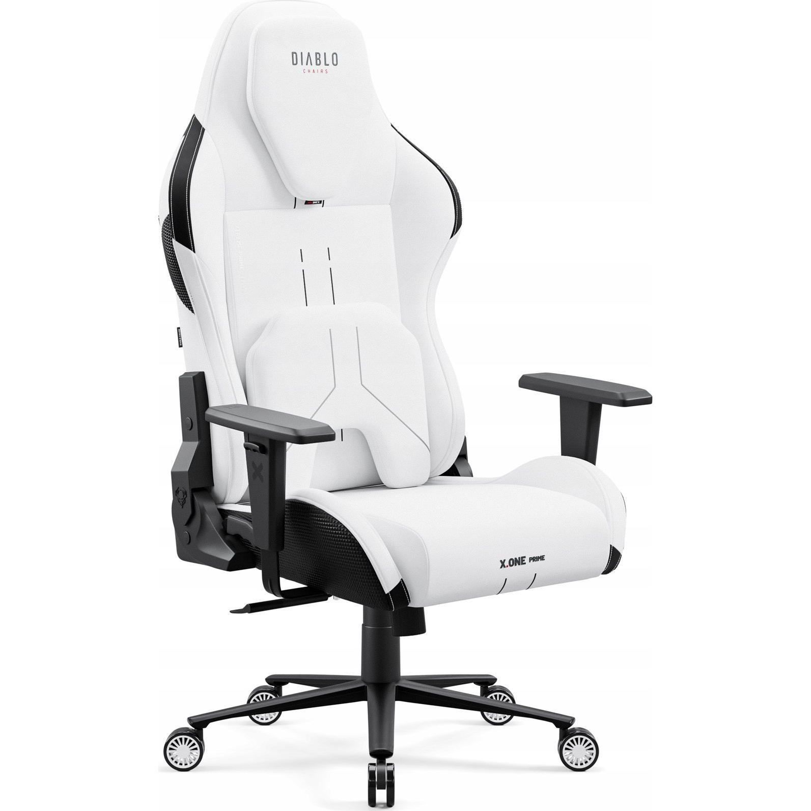 Diablo Chairs X.One Prime Gaming Chair — White, Normal Size