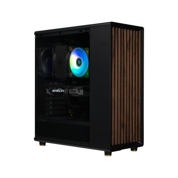 SHARK GAMING PC - North I500 (Fractal North,  i5-14400F,RTX5060 Ti  8GB , 2TB NVMe , 32GB  DDR5, Aircooler, Windows 11)-0