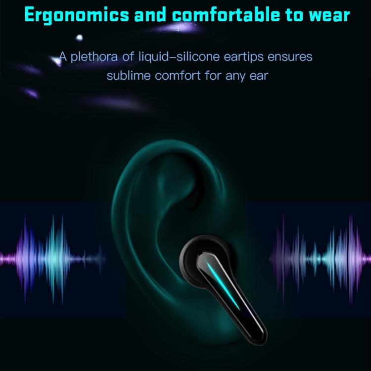 NNEIDS Wireless Gaming Earphones With Low Latency - Black