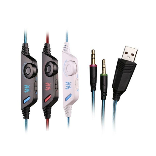 RGB Gaming Kulaklık | LED Titreşimli Oyuncu Kulaklığı